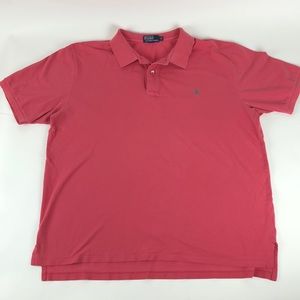 2XL Pink Ralph Lauren Polo